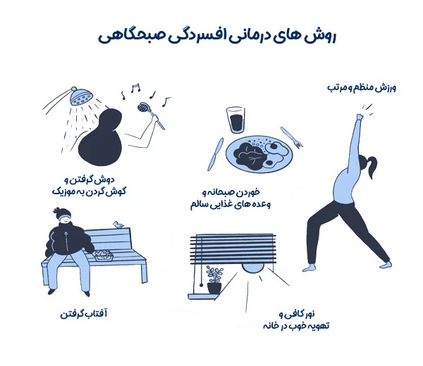 روش های درمانی افسردگی صبحگاهی